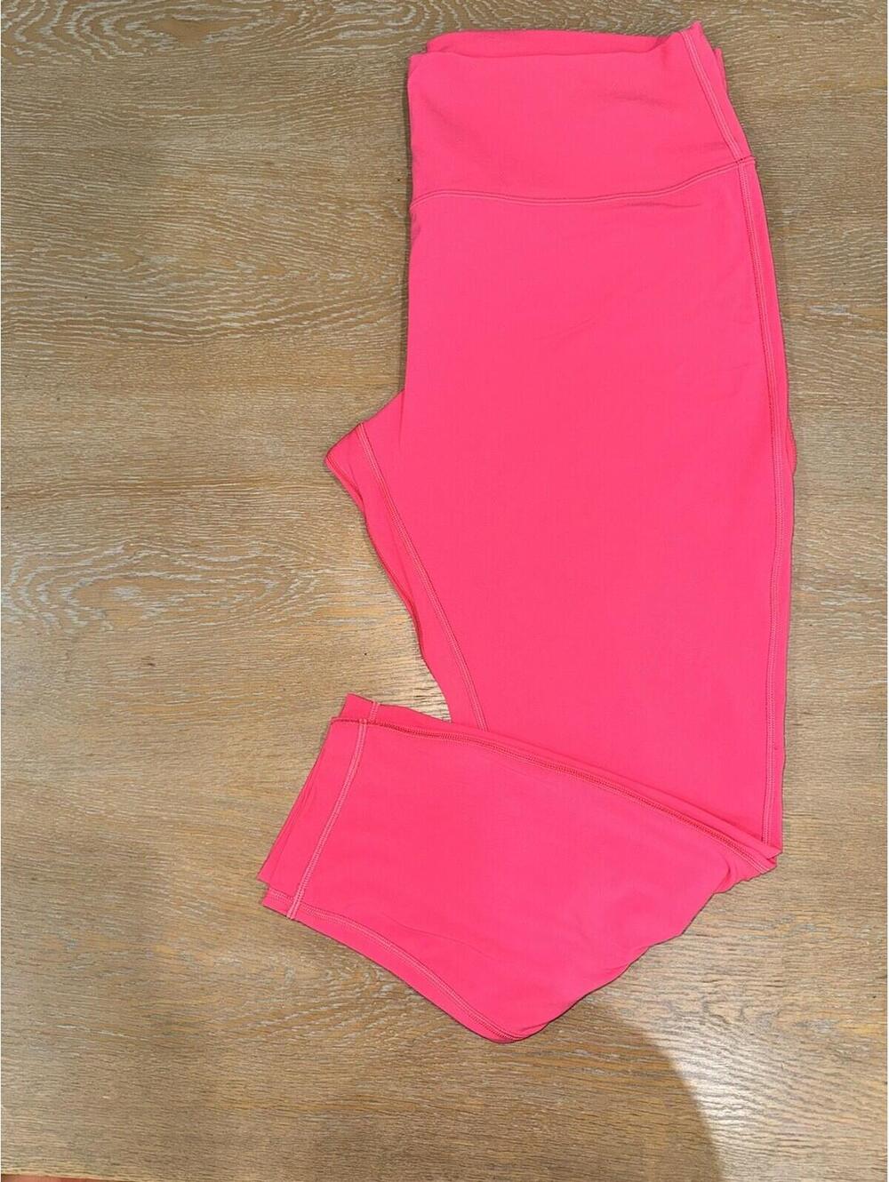 Disney x Lululemon *Align High-Rise Pant 25" SIZE 18 Lip Gloss